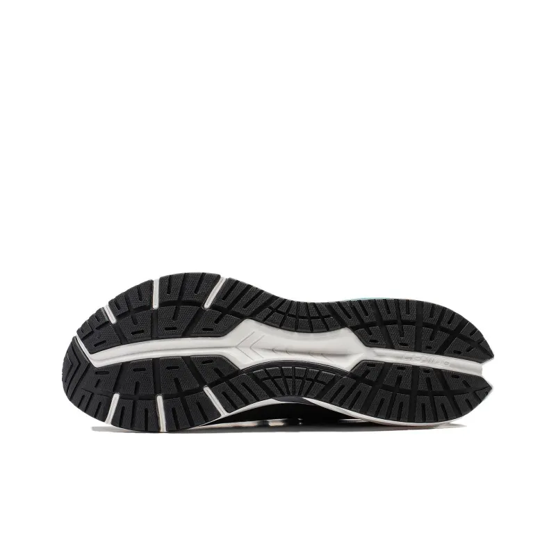 LiNing Cloudy Cushioning Low Top Running Shoes Men's Black White-4