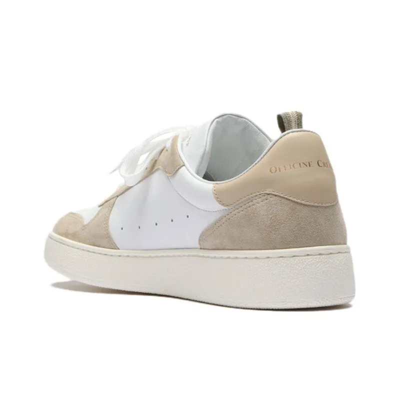 Officine Creative Mower Low-Top Skateboard Shoes Men's White Umber-3