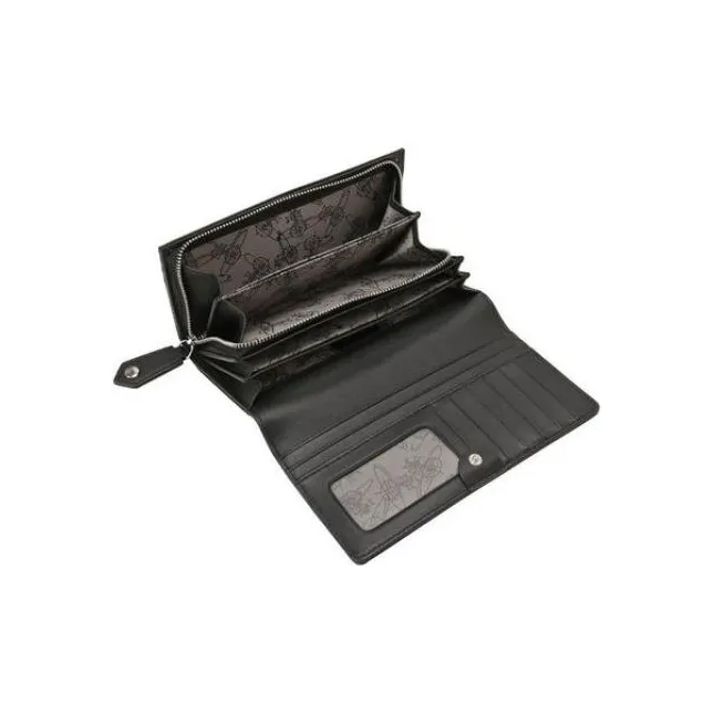Vivienne Westwood Calfskin Wallet Women's Black-4