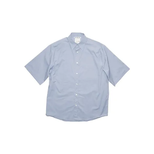 Acne Studios Shirts Men Dusty Blue