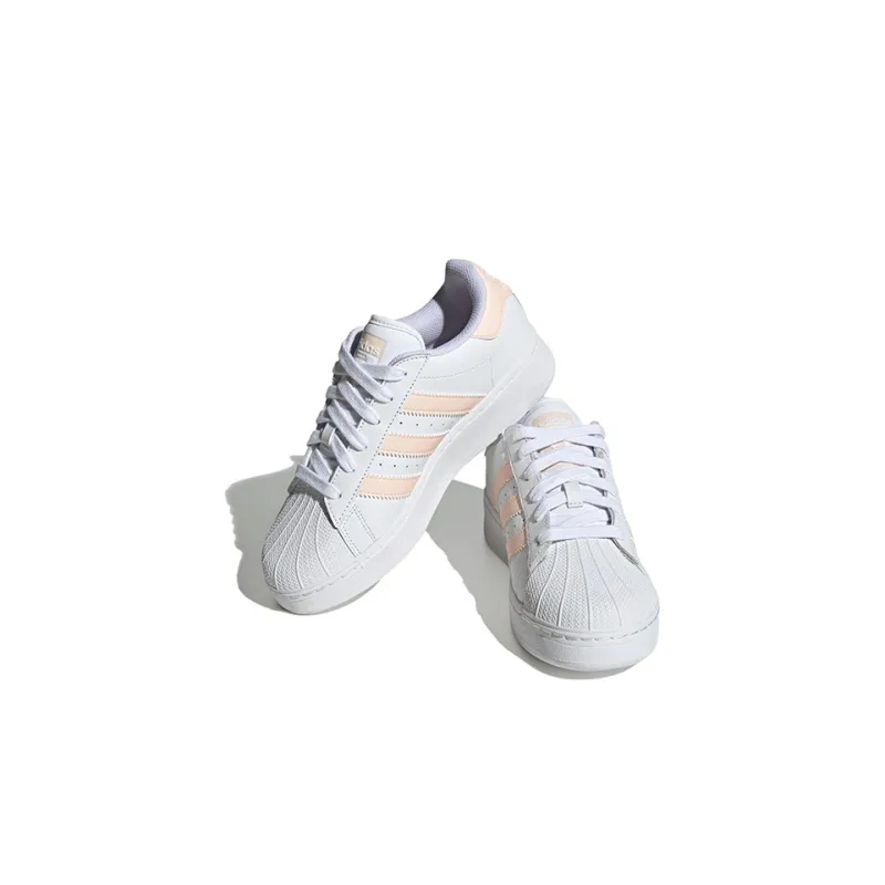 Superstar Women's Adidas Originals Xlg 'White Bliss Orange'-2