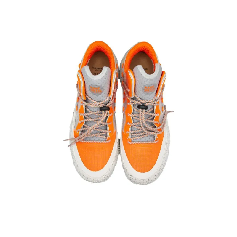 Vibram x BRANDBLACK Shock Absorbers Low Top Casual Shoes Men's Orange-3