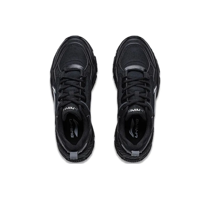 LiNing Brown Sugar Low-Top Casual Shoes Men's Black-3