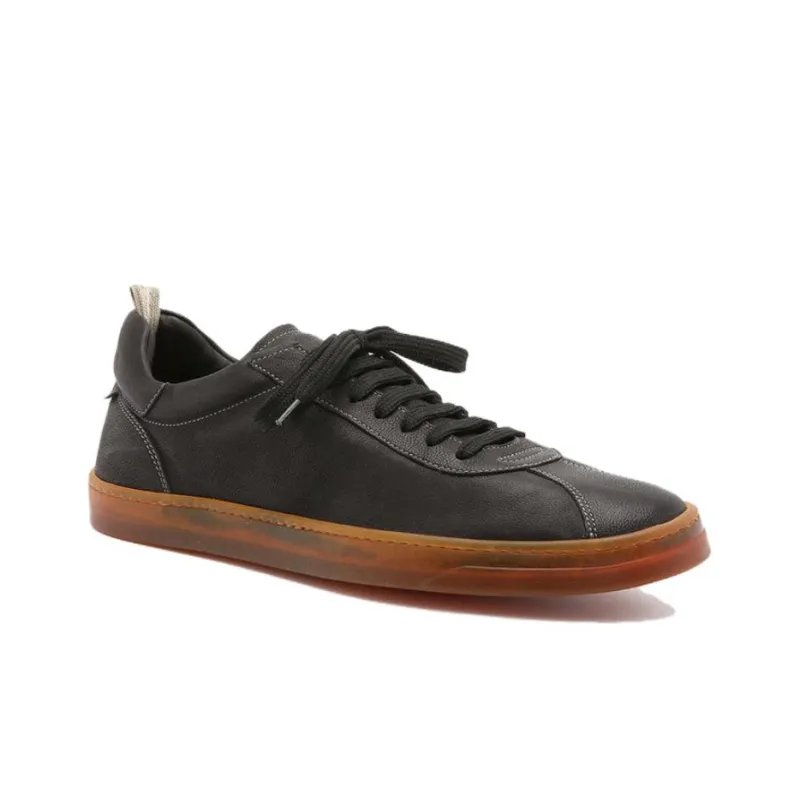 Officine Creative Karma Low-Top Skateboard Shoes Men's Black-2