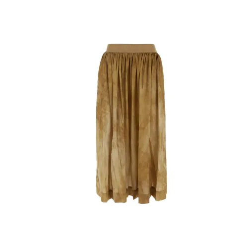 UMA WANG Casual Long Skirts Women's Brown