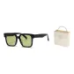 Bright Black/Green Lens Pearl Gift Box Set