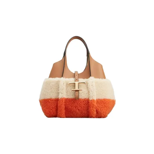 TOD'S Timeless Faux-fur Tote Bag