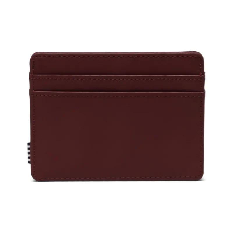 Herschel Recycled Material Wallet Regular Unisex Dark Red Color-1