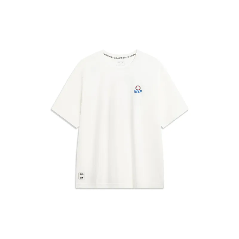 LiNing x LEAGUE OF LEGENDS Sports Life Collection T Shirt Unisex Ivory-1