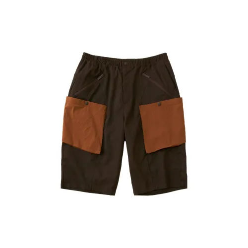 White Mountaineering Cargo Shorts Men Brown