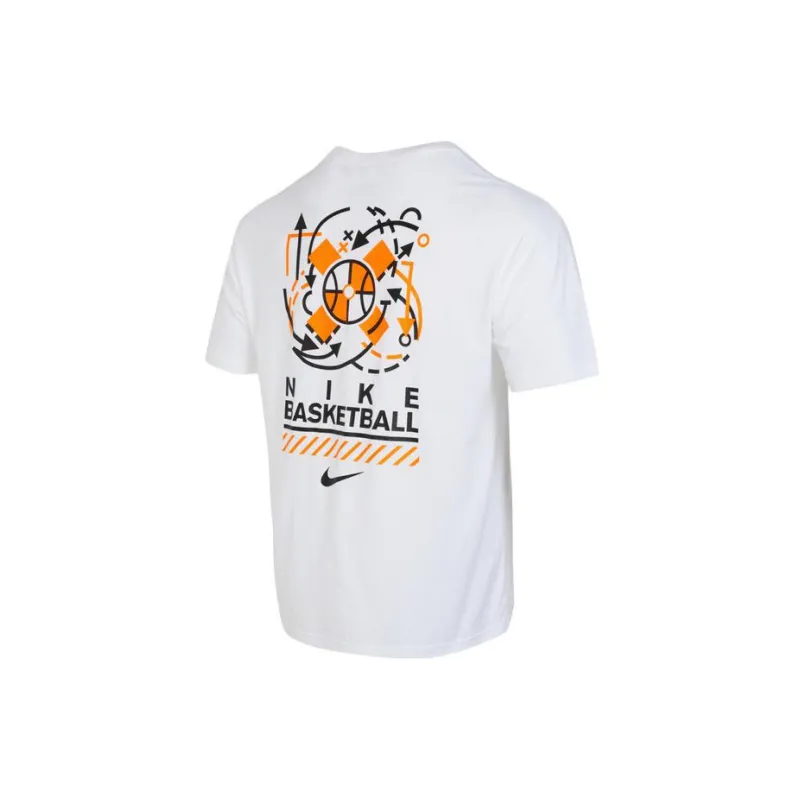 Nike T Shirts Men White-1
