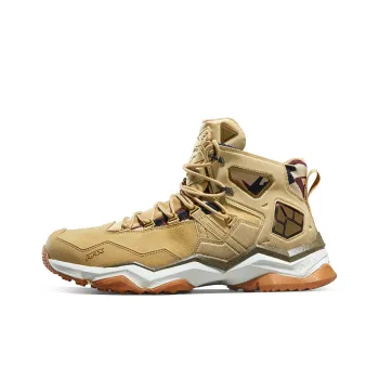 RAX Slip Resistant Water Resistant Lightweight High Top Outdoor Shoes Men's Light Khaki