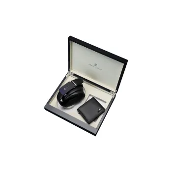 MEXICAN Top Grain Cow Leather Wallet Regular Men's Black
