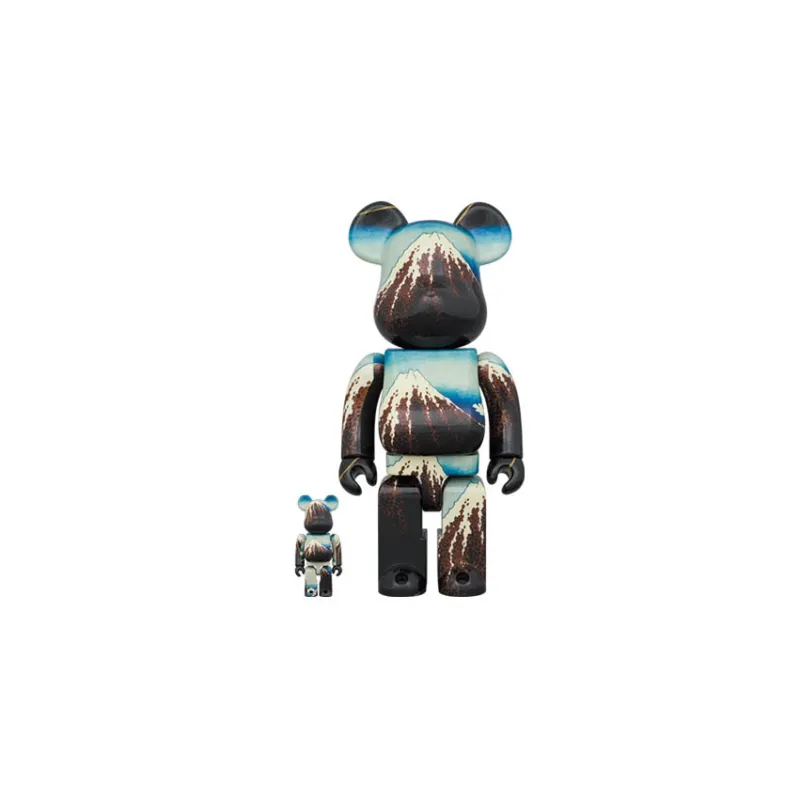 BE@RBRICK X Kitasai Katsushika 'White Rain Under The Thirty Six Views Of Mount Fuji'-1