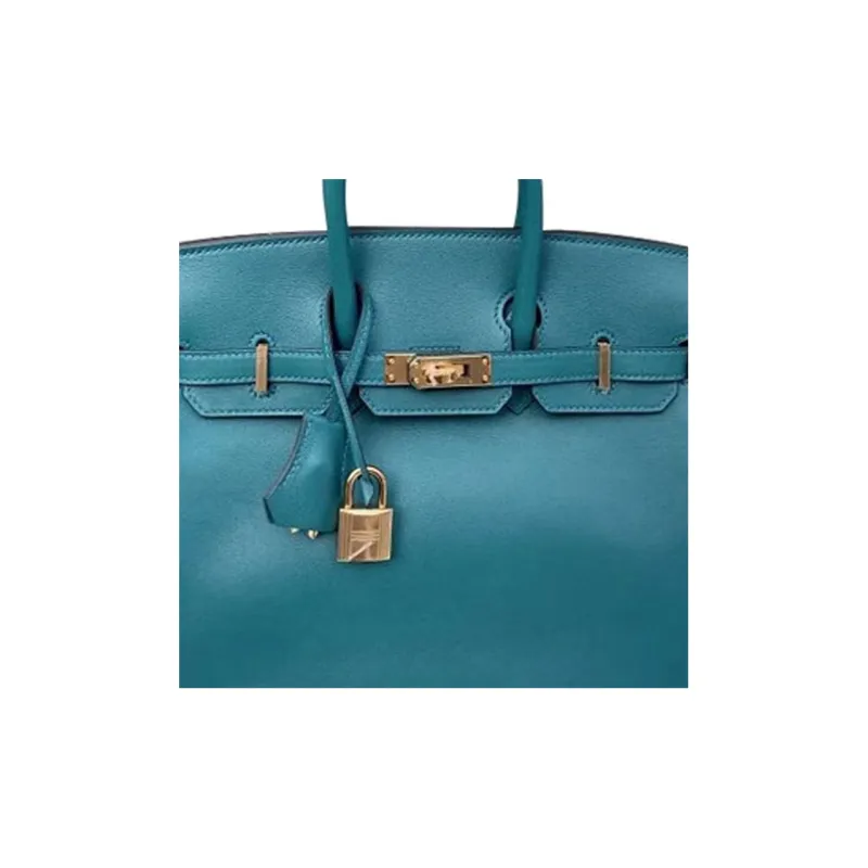HERMES Birkin Jonathan Leather Birkin Bag Handbags Regular Women's 7W Bleu Izmir Izmir Blue-4