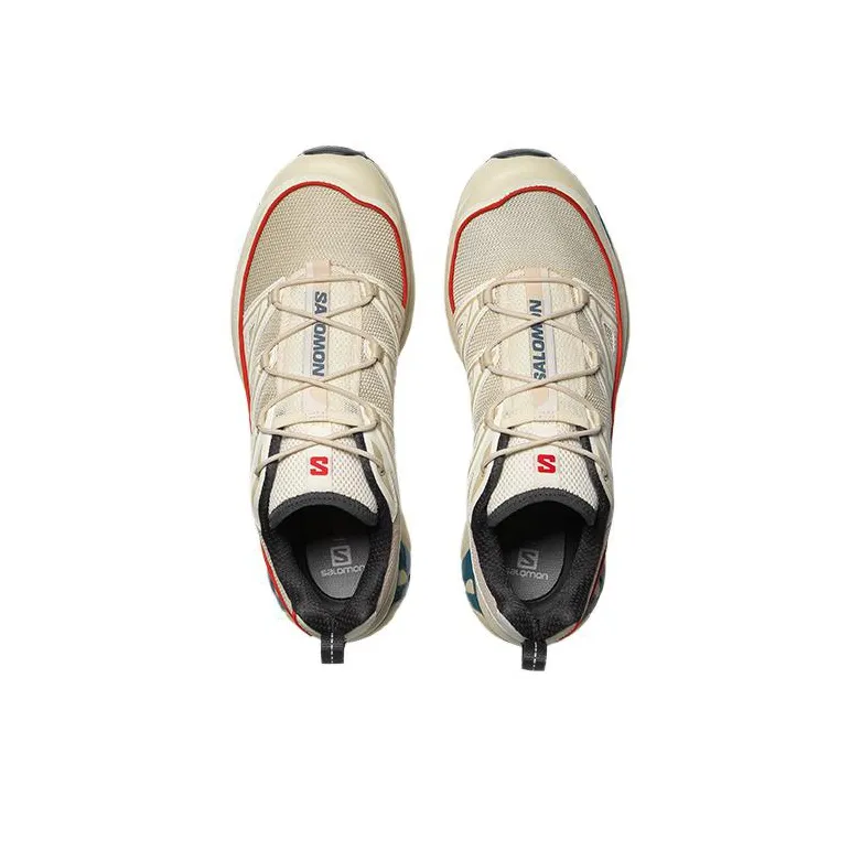 SALOMON XT-6 Beige White Blue-2