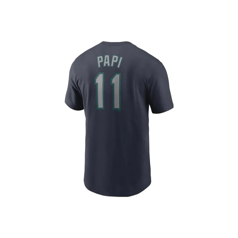 Nike Edgar Martinez Seattle Mariners Legends Men's Nike Mlb T Shirt-1