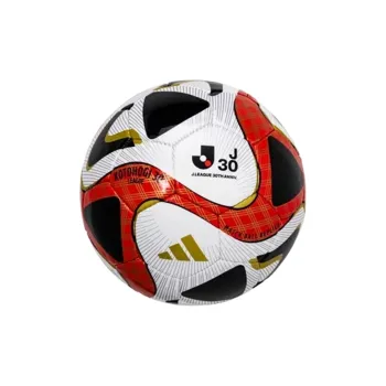 Adidas Ball Size 4 Soccer PU Hand-Stitched Soccer Ball Men's White Red Black