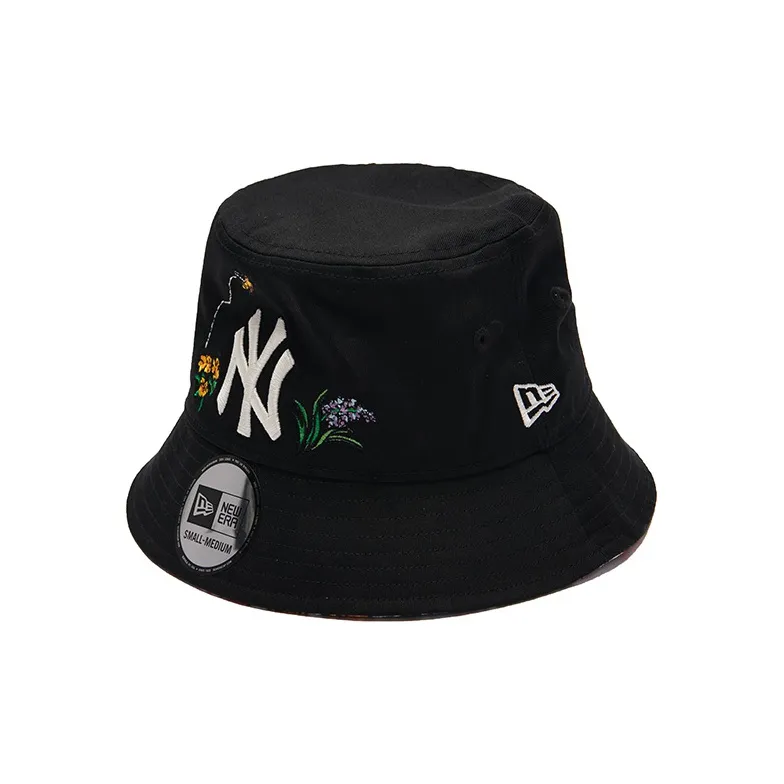 New Era Bucket Hats Unisex Black-1
