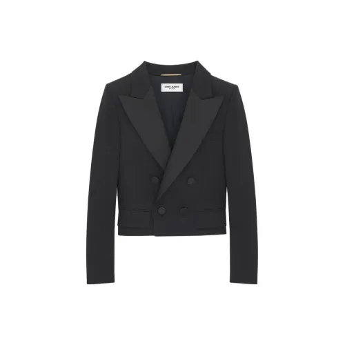 SAINT LAURENT Jackets Women's Black