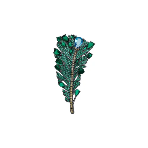JAY Brooches Women's Green