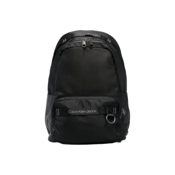 CALVIN KLEIN Polyester Backpack Men's Black