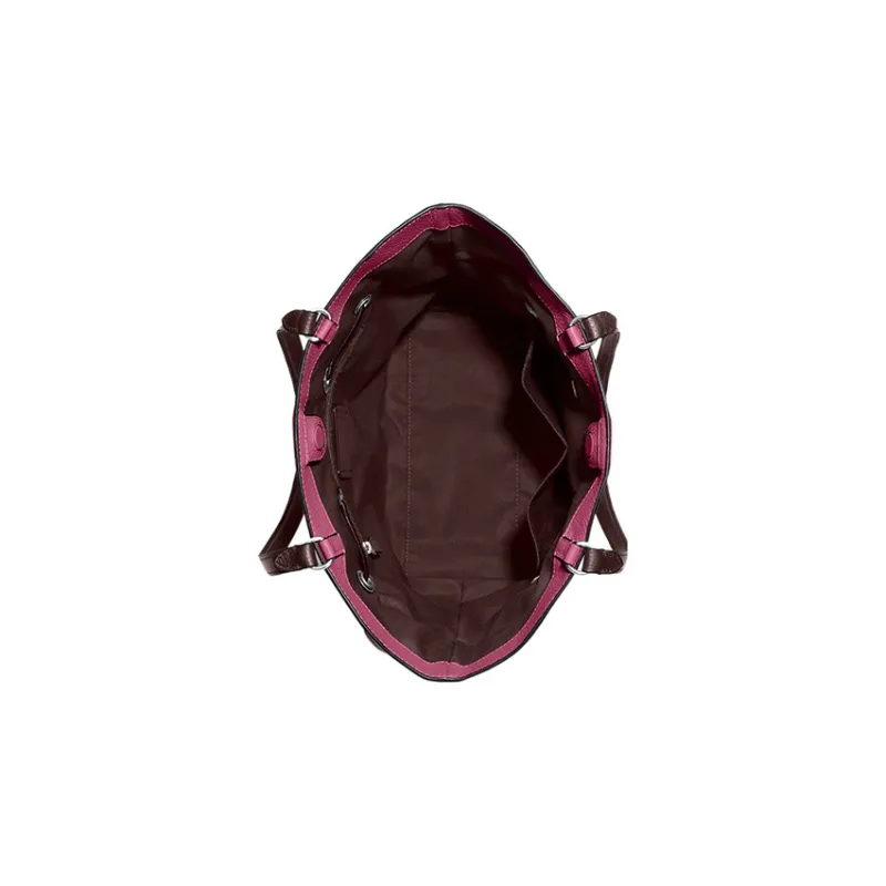 COACH Andy Pebbled Leather Tote Bag Shopping Bag Handbag Shoulder Bag Large Size Women's Light Raspberry-3