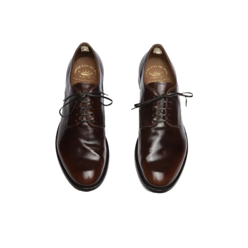 Officine Creative Leather Derby Shoes-3