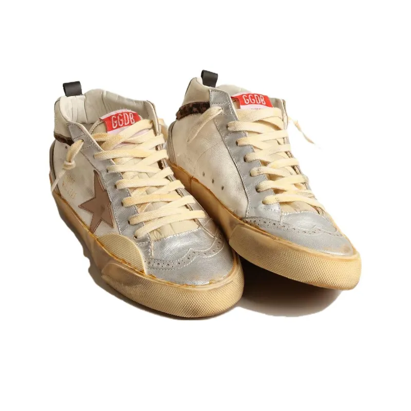 Golden Goose Mid-Star High-top Sneakers-2