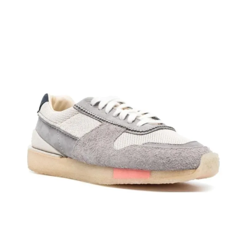 Clarks Casual Shoes Men Low Top Gray-1