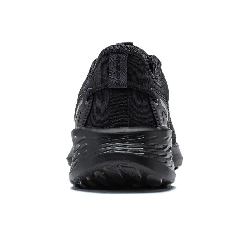 LiNing Soft Anti Slip Wear Resistant Low Top Running Shoes Men's Black-5