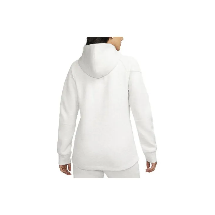 Nike Sportswear Women's Tech Fleece Windrunner Full Zip Hoodie Light Grey/Heather/Black-1