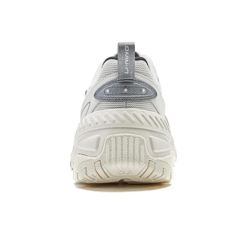 LiNing Brown Sugar Low Top Casual Shoes Men's White-5