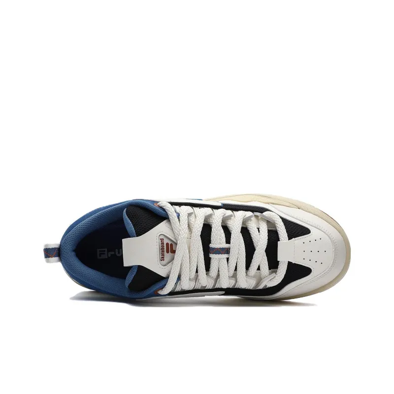 FILA Nollie Skate Shoes 'White Blue'-4