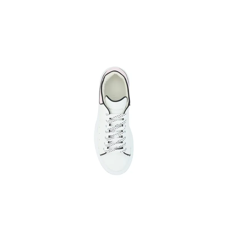 Alexander McQueen Oversized Outline White Pale Pink Women's-3