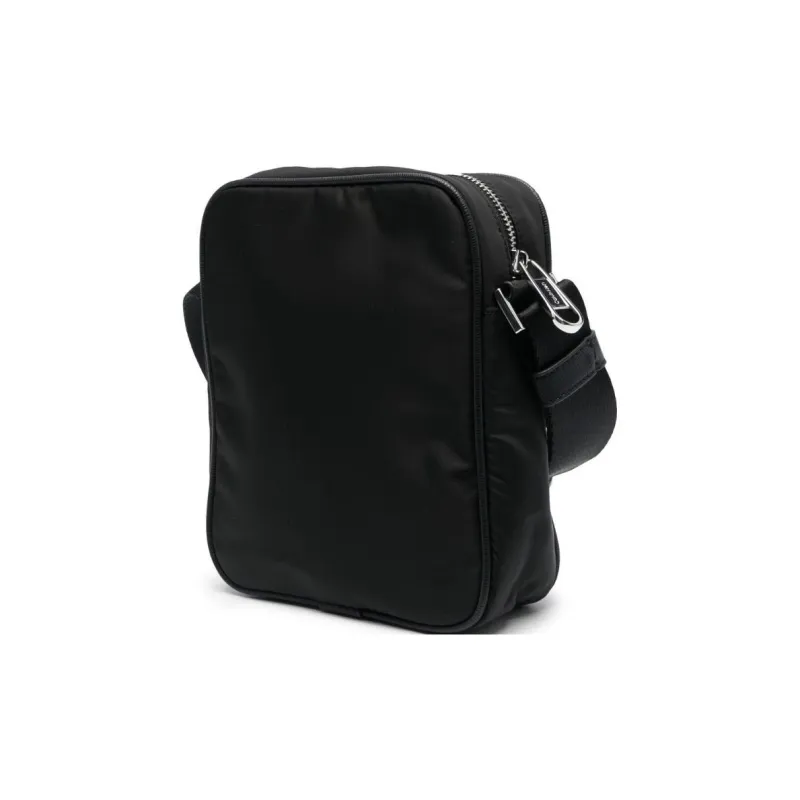 CK/Calvin Klein Recycled Polyester Polyurethane Clutch, Crossbody Bag Men's Black-4