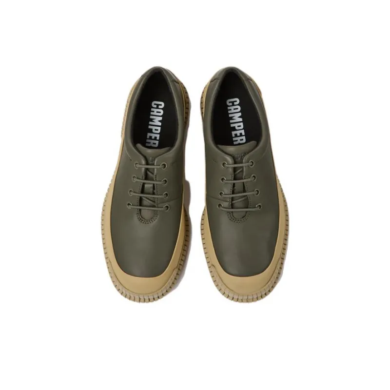 CAMPER Pi Men's Casual Shoes Men's Green Beige-1