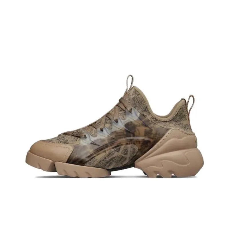 DIOR D-Connect Women's Casual Shoes Women's Beige-0