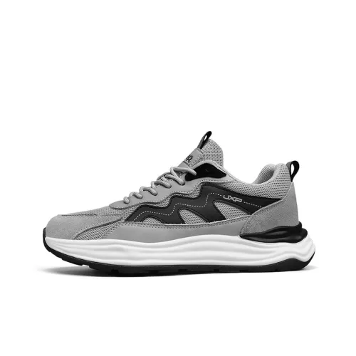 Jeep Running Shoes Men Low-Top Gray