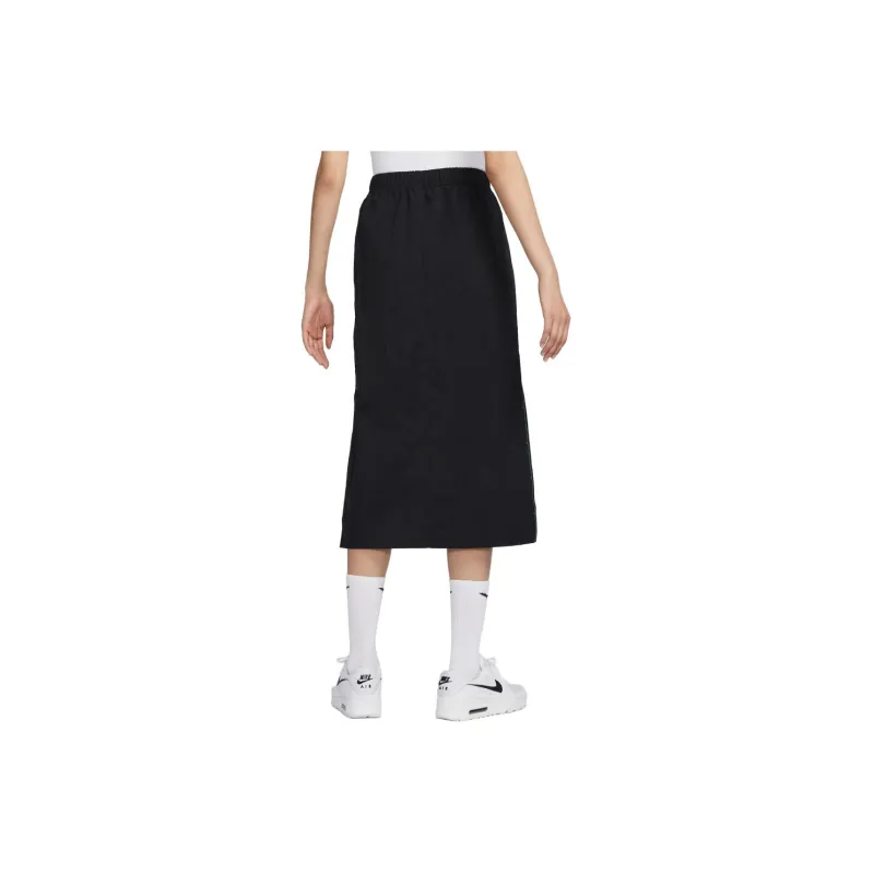 Nike Women'ss Woven High Waist Skirt Black-1
