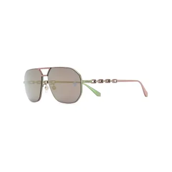 OFF WHITE Wright Aviator Sunglasses