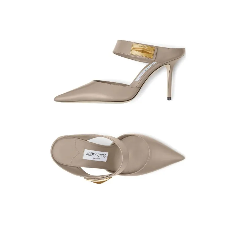 Jimmy Choo Nell 85mm Pointed-toe Mules-4