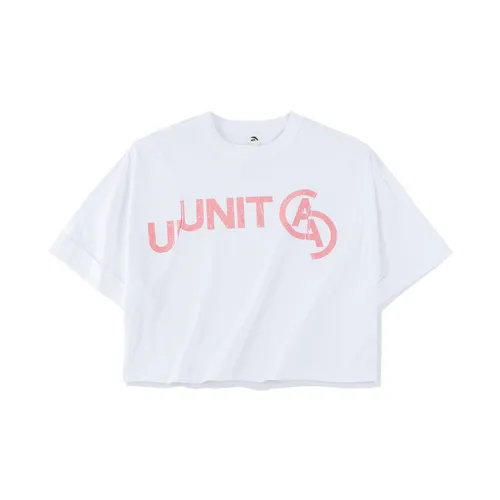 ANTA Crop Tops Women's Snowflake White