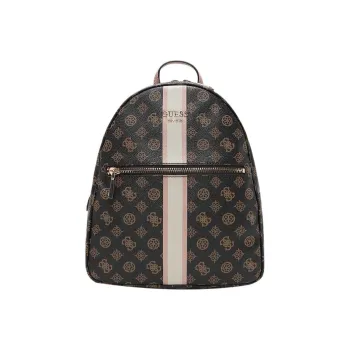 GUESS Synthetic Leather Backpack Medium Size Women's Brown