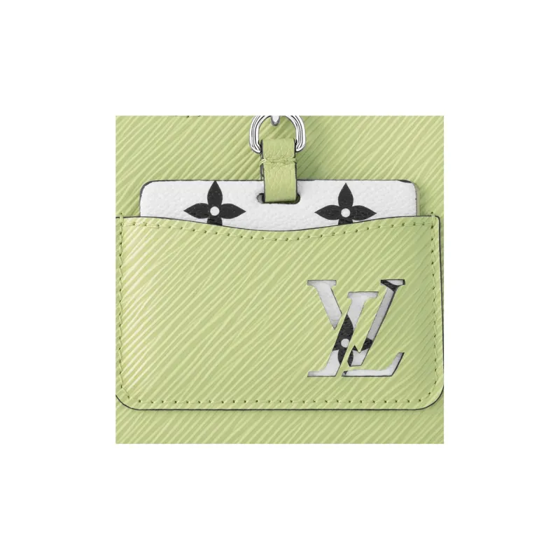 LOUIS VUITTON MARELLINI Epi Grained Cow Leather Shoulder Bag Portable Crossbody Bag Shoulder Bag Women's Green-5