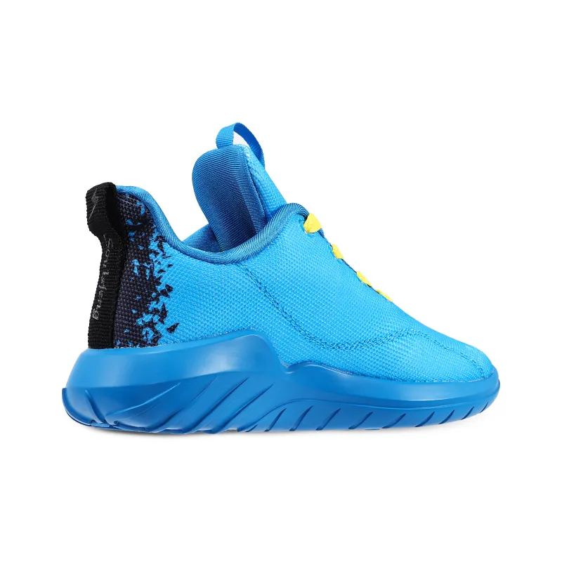 SOULSFENG Low Top Casual Shoes Unisex Dodger Blue-3