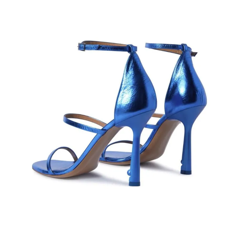 OFF-WHITE Lollipop Strappy Heel Sandal Blue Women's-2