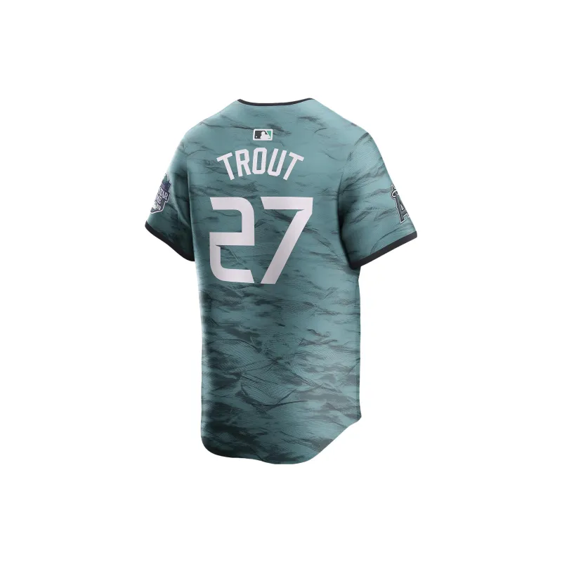 Nike Mike Trout American League 2023 All Star Game Men's Nike Mlb Limited Jersey-1