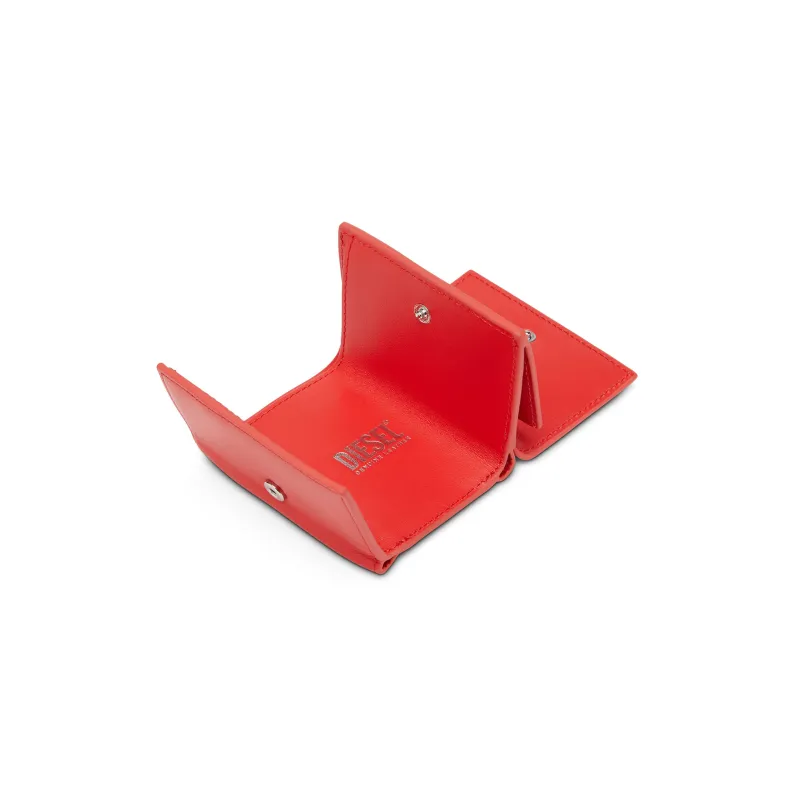DIESEL Cow Leather Wallet Regular Women's Red-2