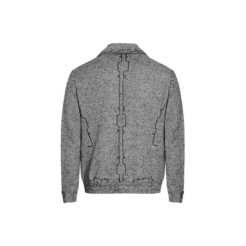 ANDREW MACKENZIE Jackets Men Gray-1